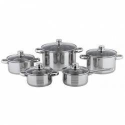 Set oale Belm inox 1810 10 piese inductie 