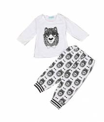 Set pantaloni si bluza Ursulet