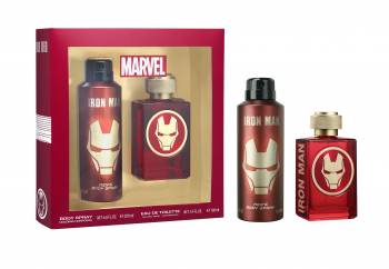 Set spray si gel de dus pentru copii- Iron Man 