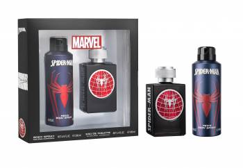 Set spray si gel de dus pentru copii- Spiderman 