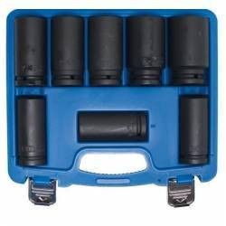 Set tubulare de impact 8 piese 34 22-38 mm extra adanci BGS 5241 