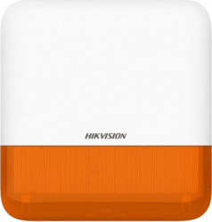 Sirena wireless AX PRO de exterior cu flash led Portocaliu 868Mhz - HIKVISION - DS-PS1-E-WE-O 