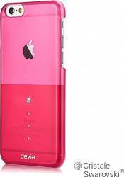 Husa Devia Crystal Unique iPhone 6 6S Rose Pink