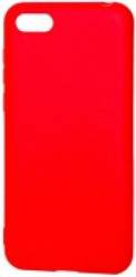 Skin Huawei Y5 2018 Lemontti Silicon Silky Rosu