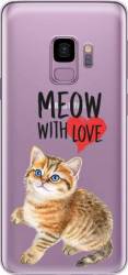 Skin Lemontti Samsung Galaxy S9 Meow With Love 