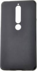 Skin Nokia 6.1 Nokia 6 2018 Lemontti Silicon Silky Negru