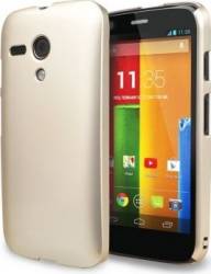 Skin Ringke Eco Slim Motorola Moto G 2013 Royal Gold + Folie