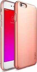 Skin Ringke Slim iPhone 6s Plus Rose Gold + Folie 
