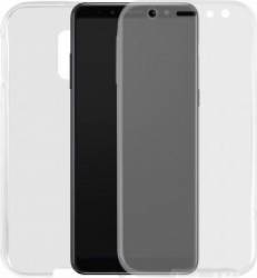 Carcasa Samsung Galaxy A6 2018 Lemontti Silicon Full Cover 360 Transparent 
