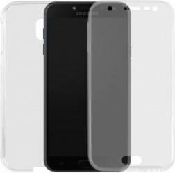 Carcasa Samsung Galaxy J3 2017 Lemontti Silicon Full Cover 360 Transparent 