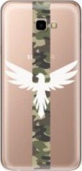 Skin Samsung Galaxy J4 Plus Lemontti Silicon Art Army Eagle 