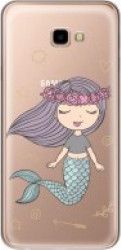 Skin Samsung Galaxy J4 Plus Lemontti Silicon Art Little Mermaid 