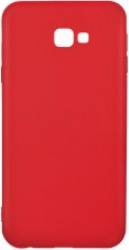 Skin Samsung Galaxy J4 Plus Lemontti Silicon Silky Rosu 