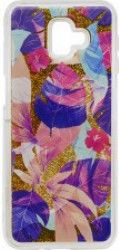Skin Samsung Galaxy J6 Plus Lemontti Liquid Sand Floral Sunset 