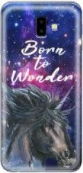 Skin Samsung Galaxy J6 Plus Lemontti Silicon Art Born To Wonder 