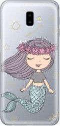 Skin Samsung Galaxy J6 Plus Lemontti Silicon Art Little Mermaid 