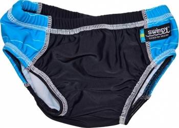 Slip Black marime L Swimpy 