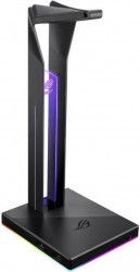 Stand casti ASUS ROG Throne Qi RGB Qi USB 3.1 amplificator audio și DAC ESS încorporat Aura Sync 90YH01K0-B2EA00 