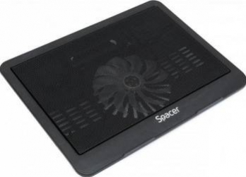 Stand/Cooler notebook Spacer SP-NC19 Black 