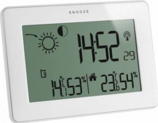 Statie meteo cu transmitator wireless white TFA 35.1128.02 