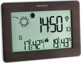 Statie meteo cu transmitator wireless wood TFA 35.1128.08 