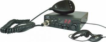 Statie radio CB PNI Escort HP 8001L ASQ cu Casti si Microfon HS81 