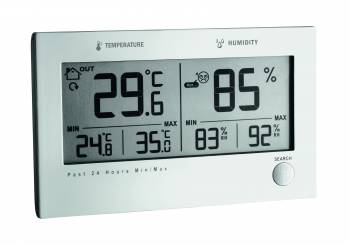 Statie meteo digitala Twin Plus cu senzor extern TFA S30.3049 