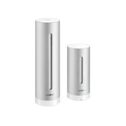 Statie meteo Netatmo NWS01-EC Wireless monitorizare temperatura umiditate presiune atmosferica Argintiu