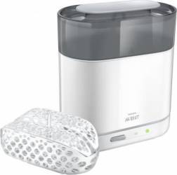 Sterilizator electric cu aburi 4 in 1 Philips Avent SCF28603 Alb 