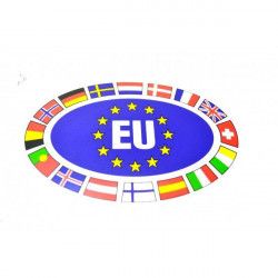 Sticker Decorativ Auto EU 