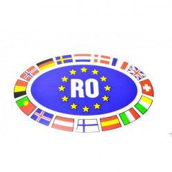 Sticker Decorativ Auto Romania 