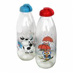 Sticla pentru lapte cu decor 1l MN0154117 