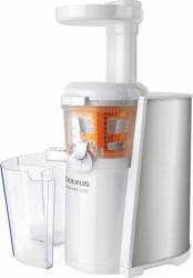 Storcator fructe si legume Taurus 150W 1 viteza Functie Revers Vas 1L Vas pulpa 1L Alb/Inox 