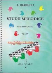 Studii melodice pentru pian - A. Diabelli 