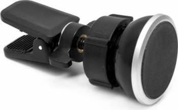 Suport magnetic pentru telefon mobil Silvercloud Easy Drive 12 in grila de ventilatie 