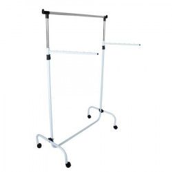 Suport Trio pentru umerase Wenko Alb 165x91.5 cm 