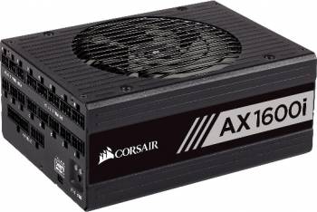 Sursa Corsair AXi Series AX1600i, 1600W, full-modulara, 80 PLUS Platinum, Eff. 94%, Active PFC, ATX12V v2.4, 1x140mm fan CP-9020087-EU 