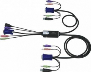 Switch KVM ATEN 2 porturi PS2-USB CS52A 
