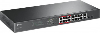 Switch TP-Link TL-SL1218MP, 16 Porturi, PoE+ 192W, 2 x Gigabit, 2 x Combo Gigabit SFP 