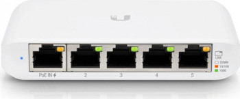 Switch Ubiquiti USW Flex Mini 5 Porturi Gigabit Alb USW-FLEX-MINI 