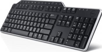 Tastatura Dell KB813 Smartcard US-EU Qwerty Neagra 