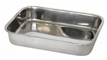 Tava inox dreptunghiulara pentru copt 45x31xh7cm 