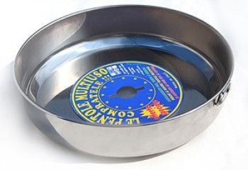 Tava inox rotunda RAKI pentru cuptor 28x6cm MN011818 