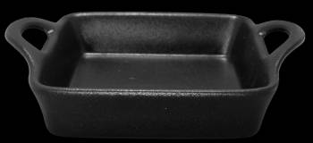 Tava ceramica de copt RAKI 18 8x18 8x6 5cm culoare neagra 