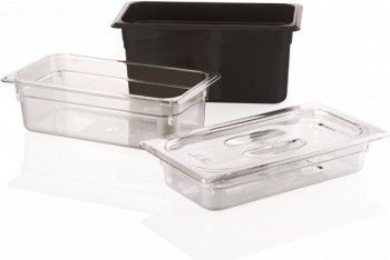 Tava gastronorm policarbonat 1x3-100 325x176x100mm 3 6lt transparent 