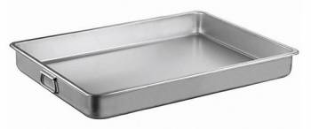 Tava inox cuptor profesionala 50x70x10cm cu manere