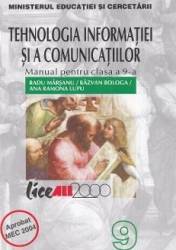 Tehnologia informatiei si comunicatiilor Clasa a 9-a - Radu Marsanu Razvan Bologa