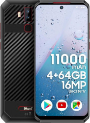 Telefon mobil iHunt Titan P11000 Pro 2021 64GB Dual SIM 4G Black