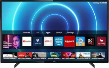 Televizor LED 108 cm Philips 43PUS750512 Ultra HD 4K HDR Smart TV Negru