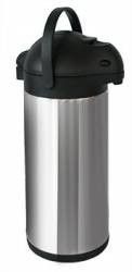 Termos inox interior si exterior cu pompa 5L d17 2xh44 5cm MN012859 